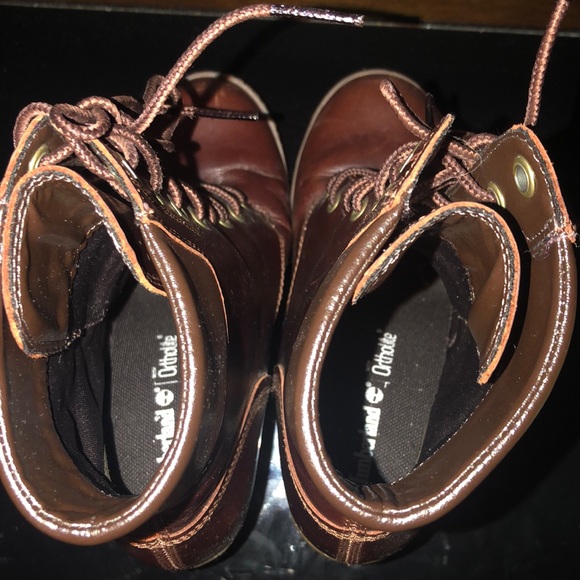 Women’s timberland leather ankle boots - Picture 3 of 3